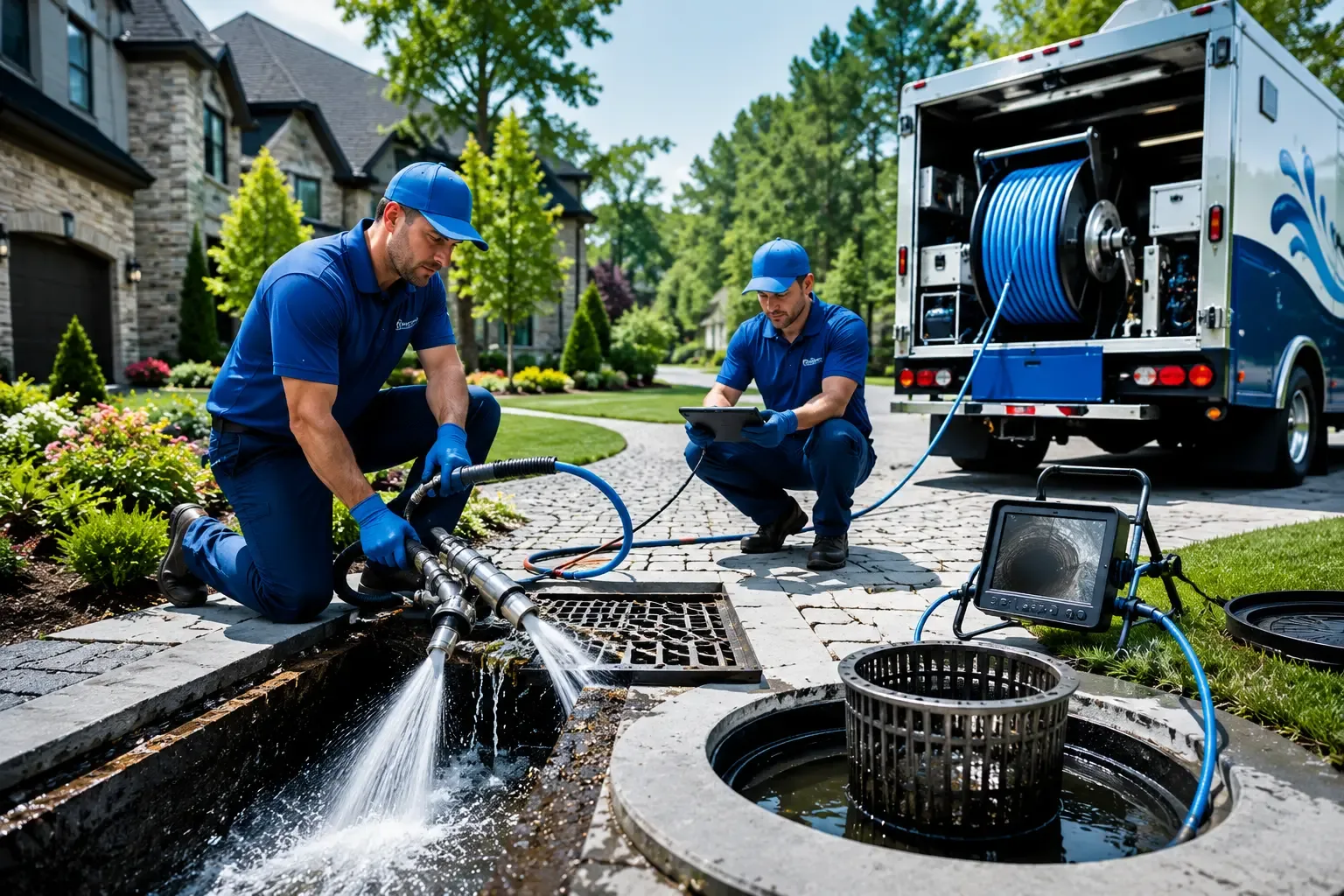 Local outdoor drain cleaning professionals in O Neals, CA