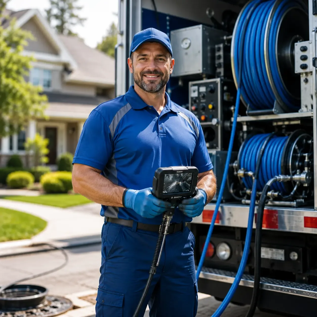 Local outdoor drain cleaning specialists in O Neals, CA